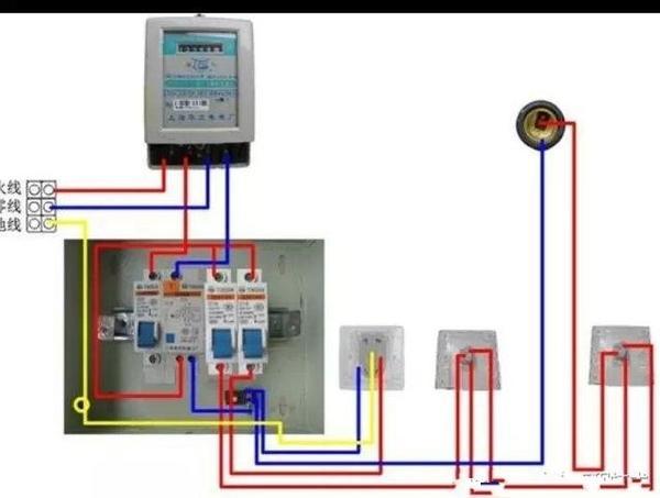 断路器接线，各式各样的断路器接线都有，值得学习